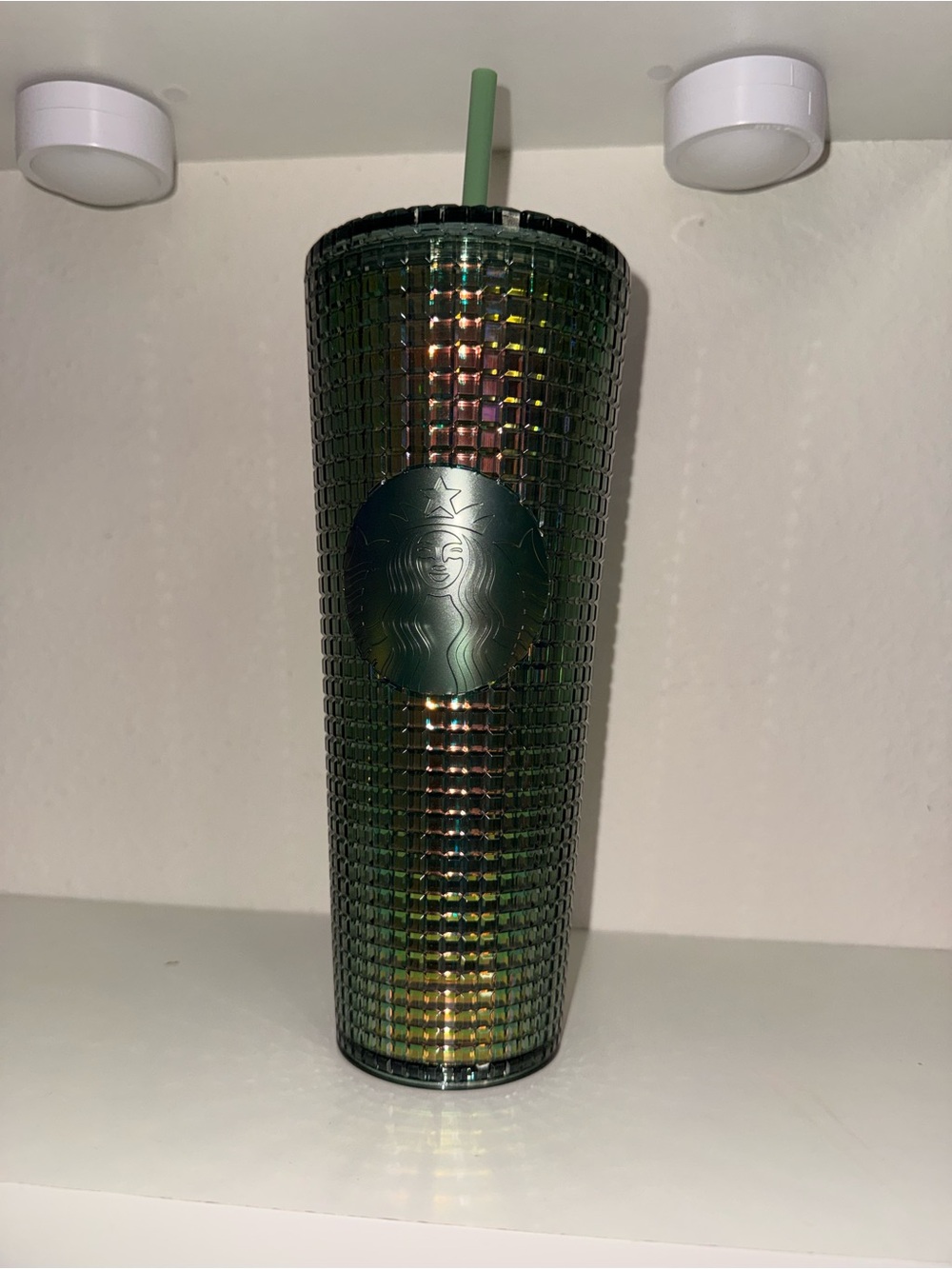Starbucks Iridescent Tumbler with Straw